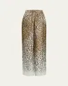 Kobi Halperin Michal Ombre Leopard-print Pants
