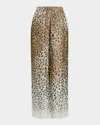 KOBI HALPERIN MICHAL OMBRE LEOPARD-PRINT PANTS