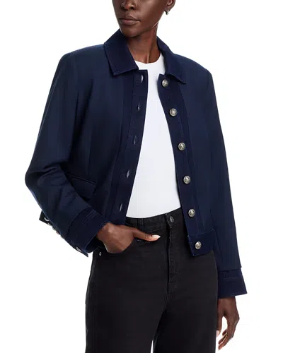 Kobi Halperin Michelle Denim Trim Jacket In Blue