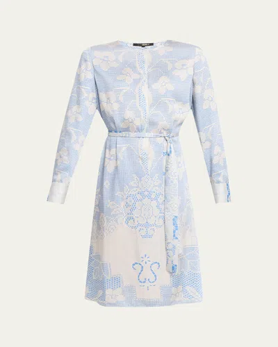 Kobi Halperin Michelle Floral Lace-print Dress