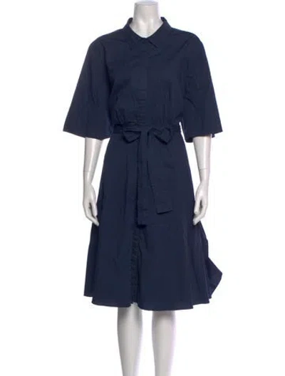 Pre-owned Kobi Halperin Midi Length Dress In Blue