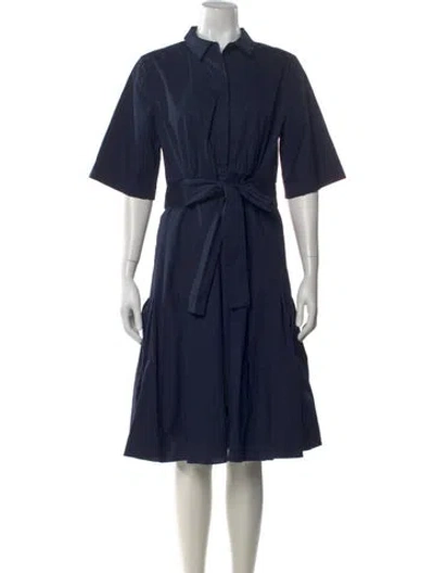 Pre-owned Kobi Halperin Midi Length Dress In Blue