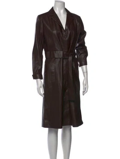 Pre-owned Kobi Halperin Midi Length Dress In Brown