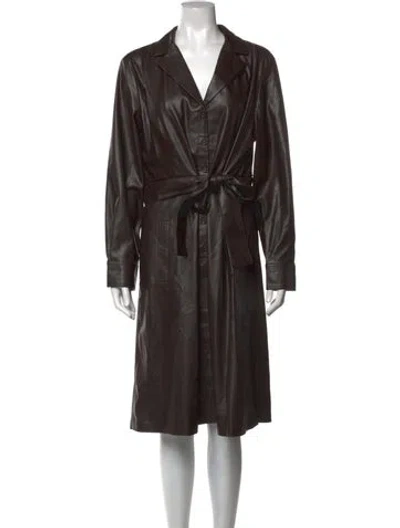 Pre-owned Kobi Halperin Midi Length Dress W/ Tags In Brown