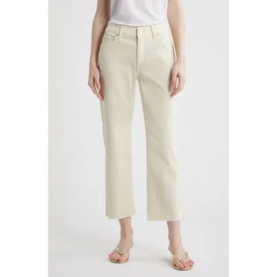 Kobi Halperin Mika High Waist Raw Hem Pants In Neutral