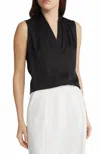 Kobi Halperin Mila Sleeveless Silk-blend Blouse In Black