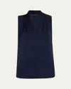 Kobi Halperin Plus Size Mila Silk-stretch Sleeveless Top