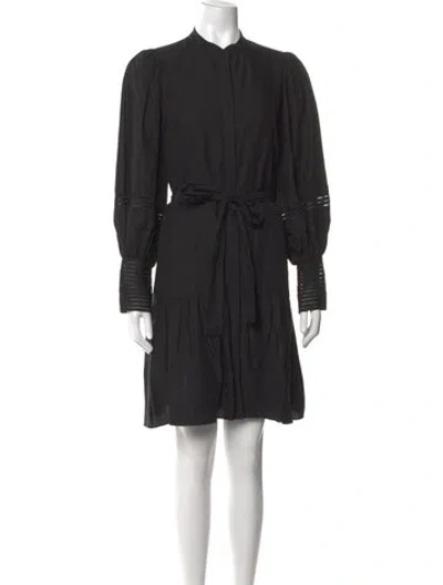 Pre-owned Kobi Halperin Mini Dress In Black
