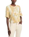 Kobi Halperin Murph Knit Top In Ochre Multi