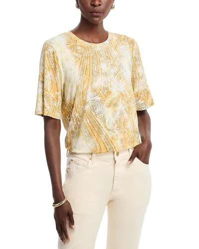 Kobi Halperin Murph Knit Top In Ochre Multi