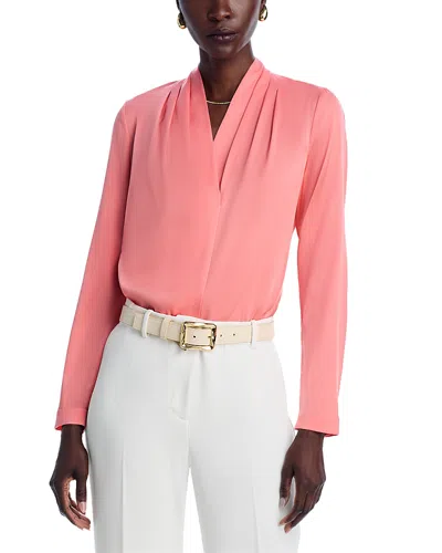Kobi Halperin Nellie Silk Blend Top In Cherry Blossom