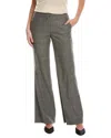 Kobi Halperin Nemo Plaid Wool-blend Pant In Gray
