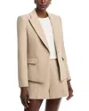 Kobi Halperin Nerys Single-button Canvas Jacket In Beige