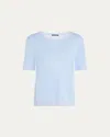 Kobi Halperin Noa Sequin-embellished Crewneck Sweater In Blue