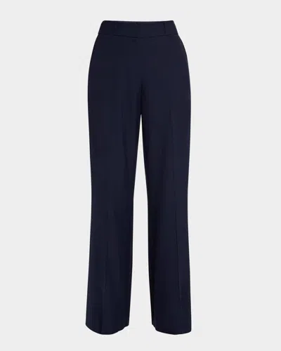 Kobi Halperin Nydia Straight-leg Woven Pants In Midnight Blue