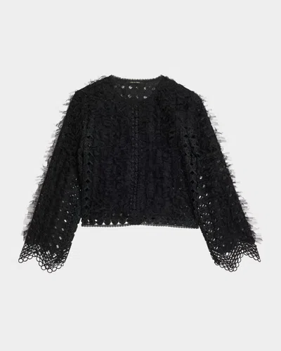 Kobi Halperin Ollie Lace Fringe Jacket