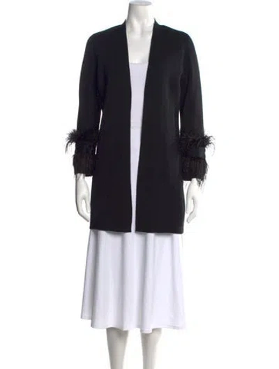 Pre-owned Kobi Halperin Open Front Sweater In Black