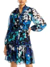 Kobi Halperin Paisley Floral-print Balloon-sleeve Midi Dress In Multi