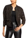Kobi Halperin Penelope Womens Metallic Sequined Cardigan Sweater In Multi