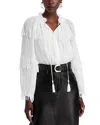 Kobi Halperin Poppi Blouse In Ivory