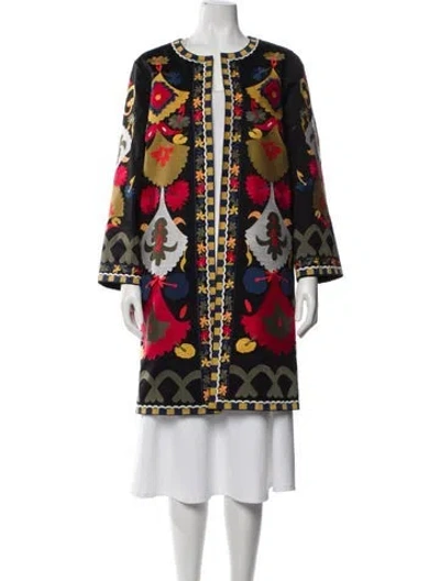 Pre-owned Kobi Halperin Printed Evening Jacket In Multi