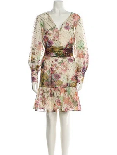 Pre-owned Kobi Halperin Printed Mini Dress