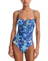 Kobi Halperin Queen One Piece Swimsuit In Multi