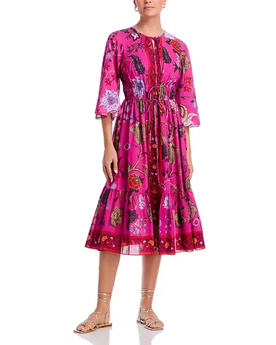 KOBI HALPERIN REESE FLORAL TIERED DRESS