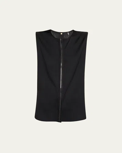 Kobi Halperin Robi Sleeveless Embroidered Blouse In Antique