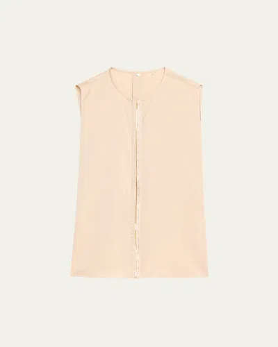 Kobi Halperin Robi Sleeveless Embroidered Blouse In Multi