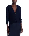 Kobi Halperin Roma V Neck Cardigan Sweater In Navy