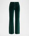 Kobi Halperin Ruby Straight-leg Stretch Cotton Pants In Multi