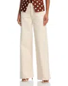 Kobi Halperin Sagit High Rise Wide Leg Jeans In Ecru In Ecru