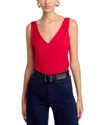 Kobi Halperin Sailor Blouse In Scarlet