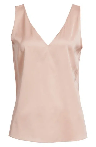 Kobi Halperin Sailor Stretch Silk Shell In Pink