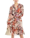 Kobi Halperin Samara Belted Shirt Dress In Canvas Multi