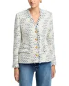 Kobi Halperin Sapphire Tweed Jacket In Multi