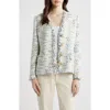 Kobi Halperin Sapphire Tweed Jacket In Multi