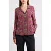 Kobi Halperin Sawyer Paisley Print Woven Shirt In Red