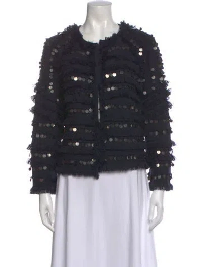 Pre-owned Kobi Halperin Scoop Neck Sweater In Black