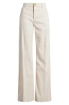 Kobi Halperin Shay Wide-leg Linen Blend Pants In Ecru