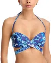 Kobi Halperin Shoshana Bikini Top In Blue