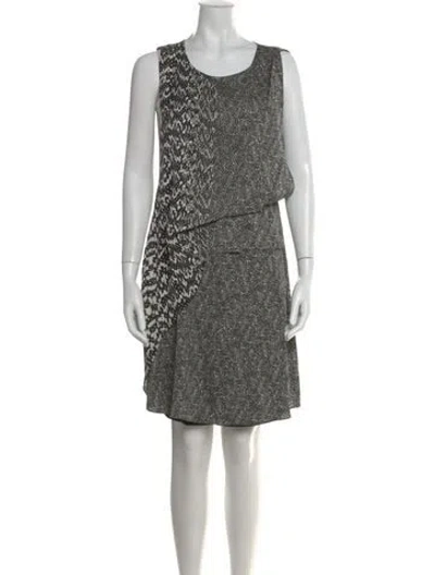 Pre-owned Kobi Halperin Silk Knee-length Dress In Black
