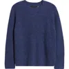 Kobi Halperin Spinks Metallic Crewneck Sweater In Purple