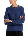 Kobi Halperin Spinks Metallic Crewneck Sweater In Purple