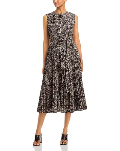 Kobi Halperin Stella Midi Dress In Blue