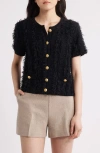 Kobi Halperin Swift Fringed Button-down Sweater