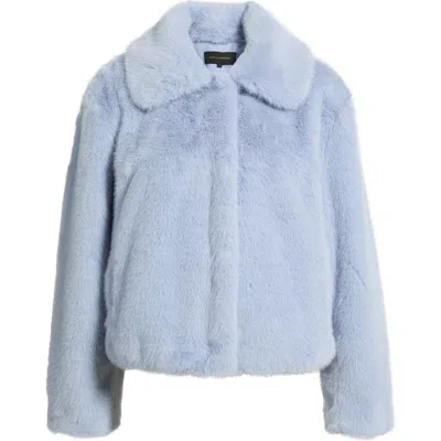 Kobi Halperin Tami Faux Fur Coat In Blue