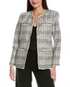 Kobi Halperin Tweed Jacket In Gray