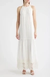 Kobi Halperin Teri Lace Trim Maxi Dress